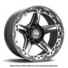 GRID Off-Road | GD04 17x9.0 ET-12 - Black With Natural Accents