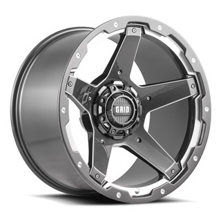 GRID Off-Road | GD04 20x9.0 ET15 - Black With Natural Accents