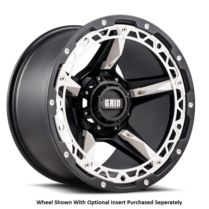 GRID Off-Road | GD04 20x10.0 ET-12 - Black