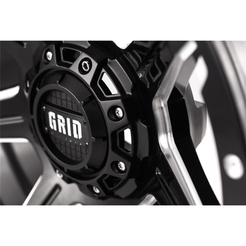 GRID Off-Road | GD06 20x9.0 ET0 - Black With Natural Accents