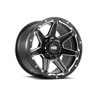 GRID Off-Road | GD06 20x9.0 ET15 - Black With Natural Accents