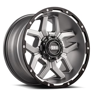 GRID Off-Road | GD07 17x9.0 ET15 - Anthracite With Black Lip