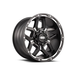 GRID Off-Road | GD07 20x9.0 ET15 - Black With Natural Accents