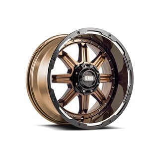 GRID Off-Road | GD10 17x9.0 ET0 - Bronze With Black Lip