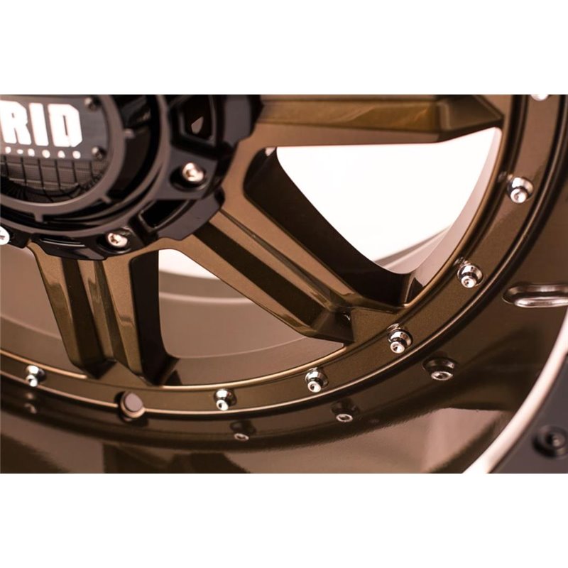 GRID Off-Road | GD10 17x9.0 ET0 - Bronze With Black Lip