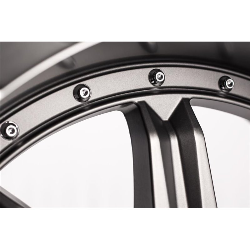 GRID Off-Road | GD10 18x9.0 ET-12 - Anthracite Gray With Black Lip