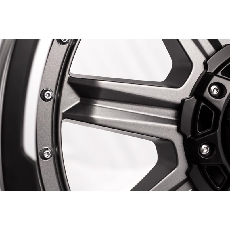GRID Off-Road | GD10 20x9.0 ET15 - Anthracite Gray With Black Lip