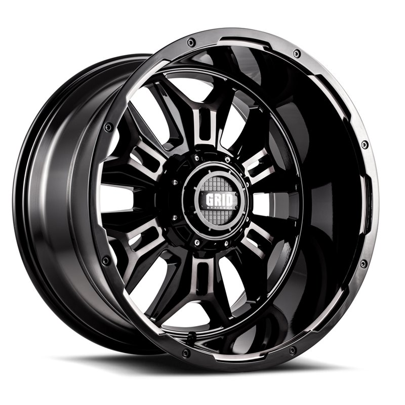 GRID Off-Road | GD11 22x12.0 ET-44 - Black