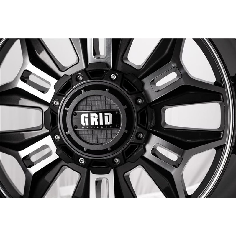 GRID Off-Road | GD11 22x12.0 ET-44 - Black