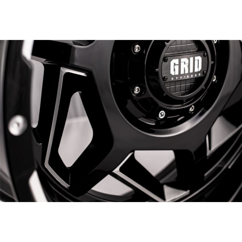 GRID Off-Road | GD14 20x9.0 ET15 - Black With Natural Accents