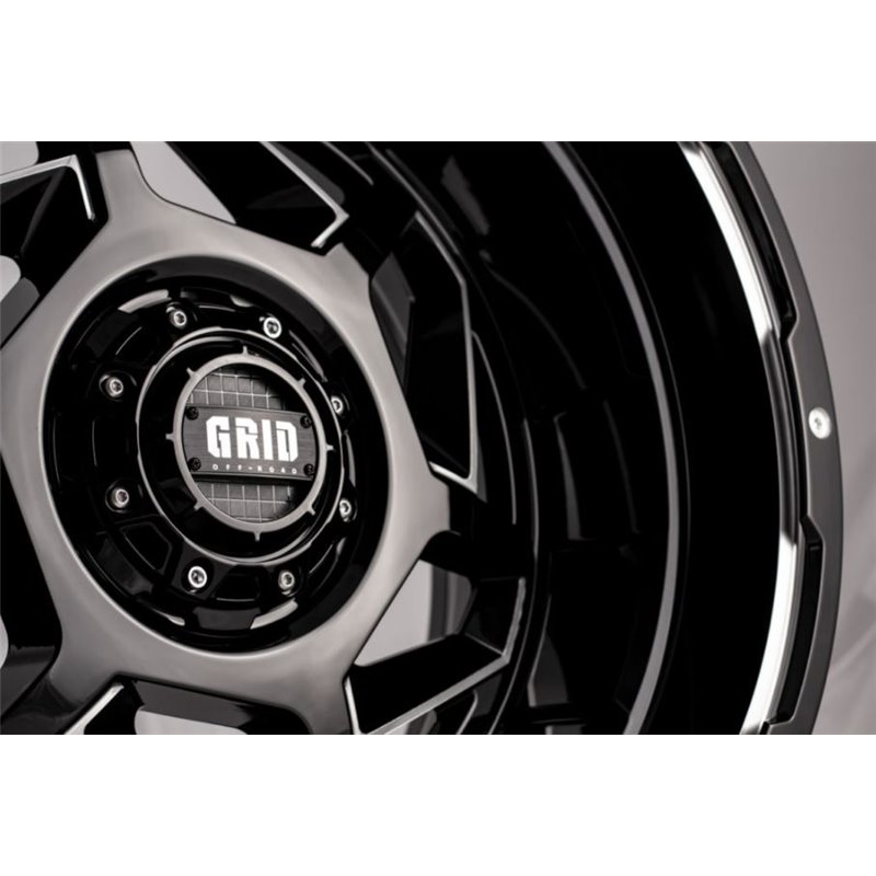 GRID Off-Road | GD14 20x9.0 ET15 - Black With Natural Accents
