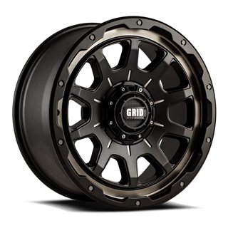 GRID Off-Road | GD12 17x9.0 ET-12 - Black
