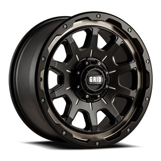 GRID Off-Road | GD15 20x9.0 ET10 - Black