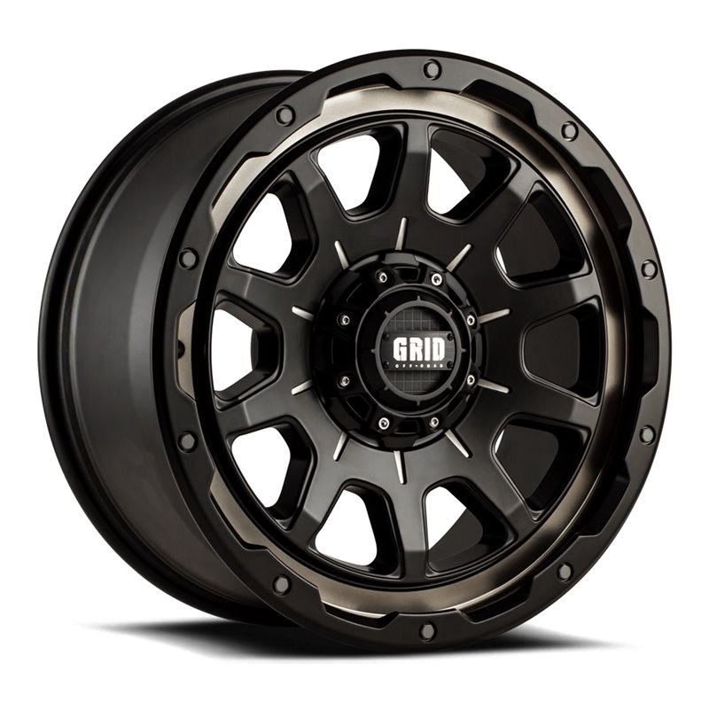 GRID Off-Road | GD15 20x9.0 ET10 - Black