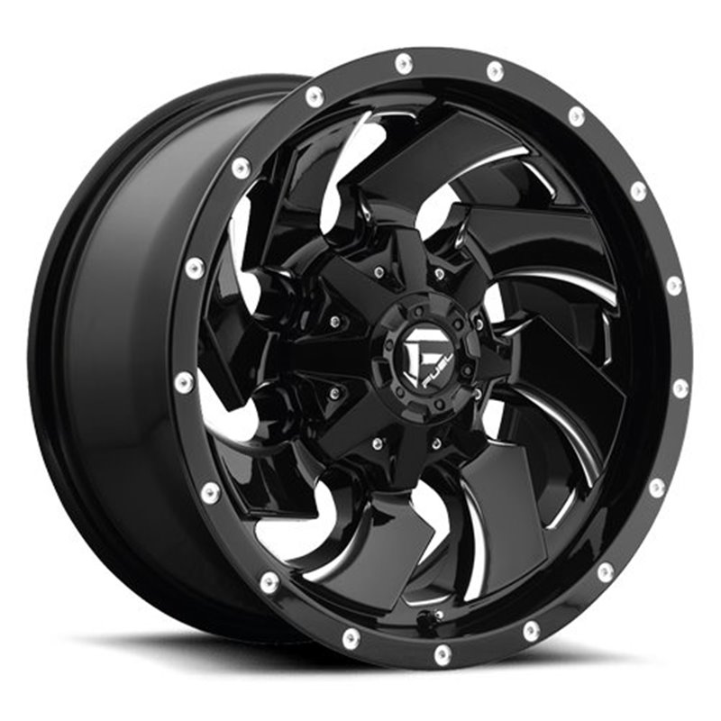 Fuel Off-Road | Cleaver D574 22X10.0 ET-18 - Gray With Natural Accents And Lip