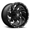 Fuel Off-Road | Cleaver D574 22X10.0 ET-18 - Gray With Natural Accents And Lip