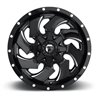 Fuel Off-Road | Cleaver D574 22X10.0 ET-18 - Gray With Natural Accents And Lip