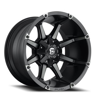 Fuel Off-Road | Coupler D556 20X10.0 ET-24 - Black With Natural Accents And Lip