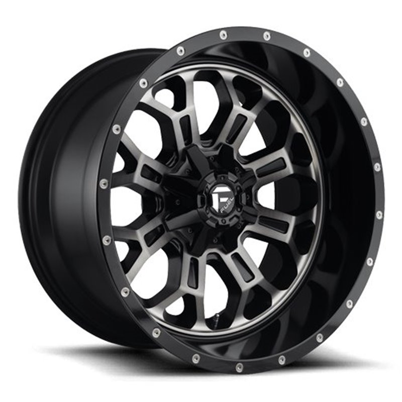 Fuel Off-Road | Crush D561 20X9.0 ET20 - Black With Natural Face