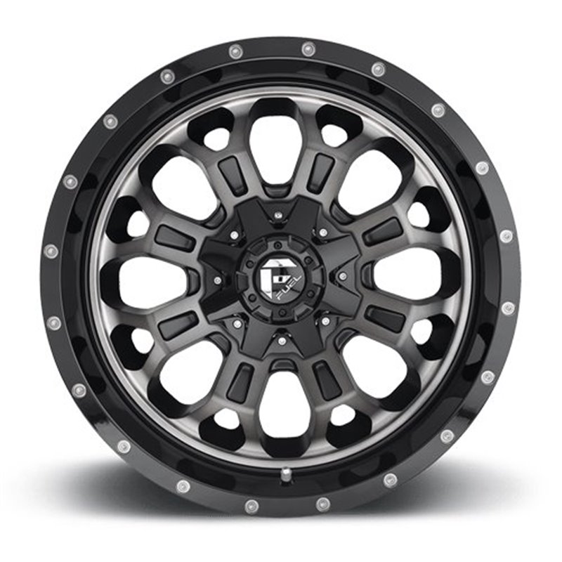 Fuel Off-Road | Crush D561 20X9.0 ET20 - Black With Natural Face