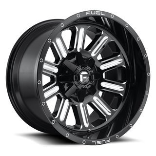 Fuel Off-Road | Hardline D620 17X9.0 ET1 - Black With Natural Accents