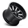 Fuel Off-Road | Hardline D620 17X9.0 ET1 - Black With Natural Accents