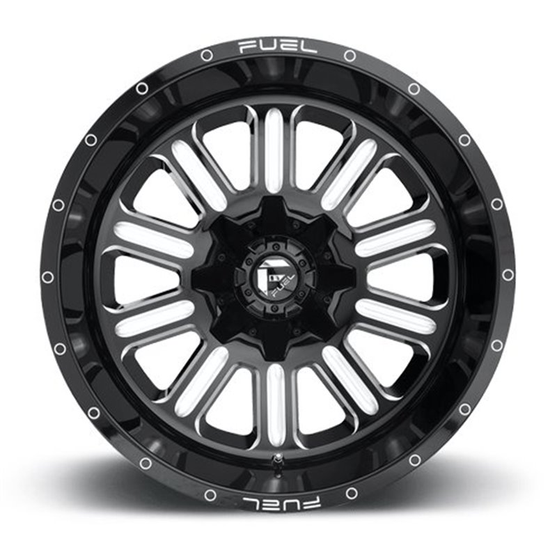 Fuel Off-Road | Hardline D620 17X9.0 ET1 - Black With Natural Accents