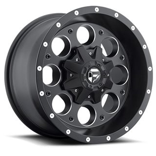 Fuel Off-Road | Revolver D525 15X8.0 ET-18 - Silver With Black Lip