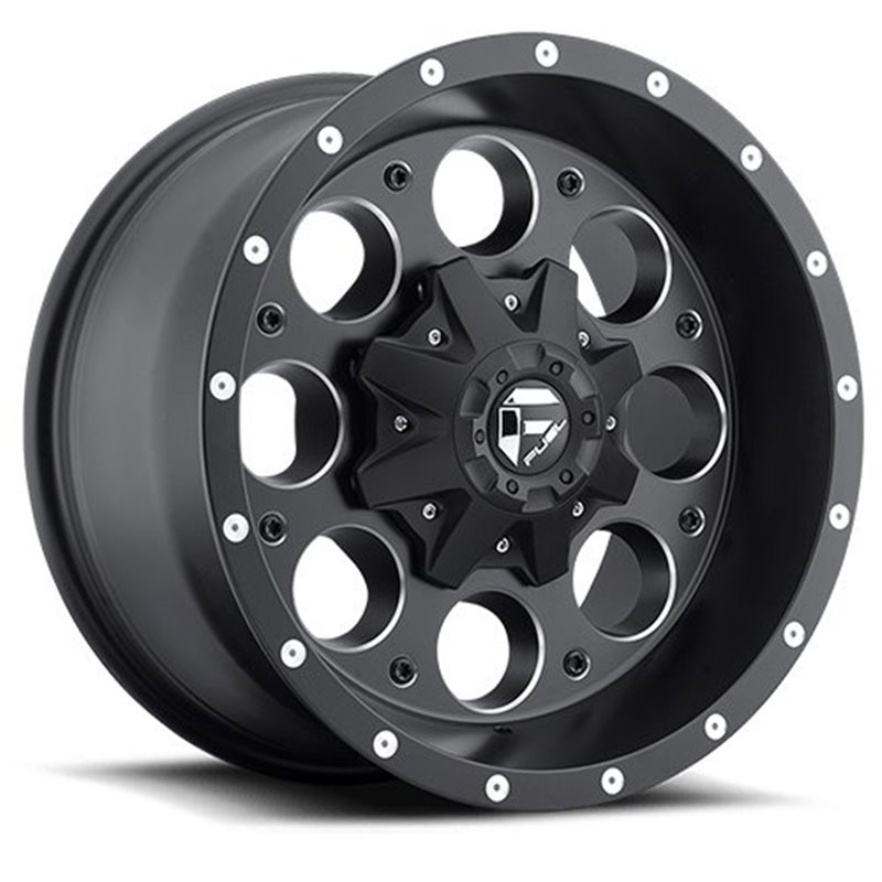 Fuel Off-Road | Revolver D525 15X8.0 ET-18 - Silver With Black Lip