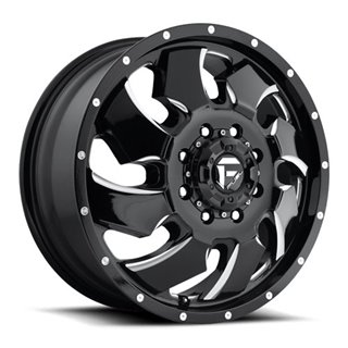 Fuel Off-Road | Cleaver Dually D574 20X8.25 ET105 - Black With Natural Accents