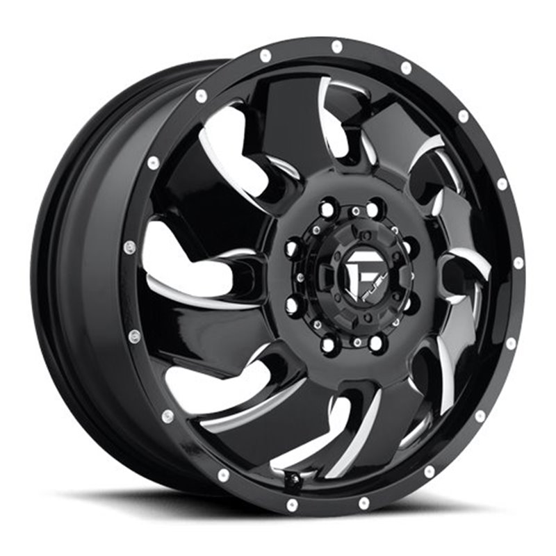 Fuel Off-Road | Cleaver Dually D574 20X8.25 ET105 - Black With Natural Accents