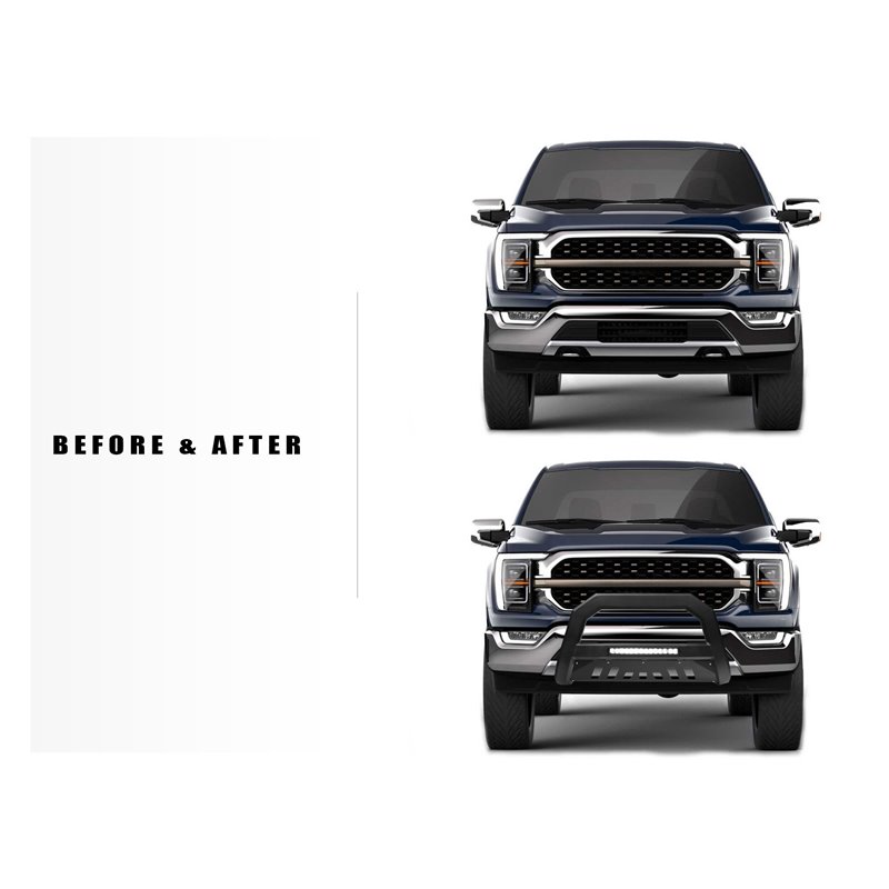 Armordillo | 2007-2018 Chevy Suburban AR Series Bull Bar - Matte Black - Suburban / 1500 / 2500  2007-2020