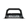 Armordillo | 2003-2009 Lexus GX470 AR Series Bull Bar W/LED - Matte Black W/Aluminum Skid Plate - GX470 4.7L 2003-2009