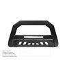 Armordillo | 2003-2009 Lexus GX470 AR Series Bull Bar W/LED - Matte Black W/Aluminum Skid Plate - GX470 4.7L 2003-2009