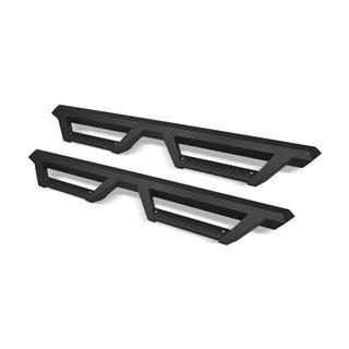 Armordillo | 2007-2018 Chevy Silverado 1500 - Crew Cab AR Drop Step - Matte Black - Silverado 1500 / Classic 2007-2018