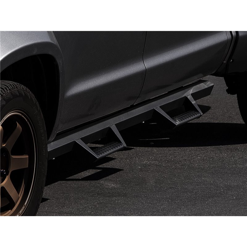 Armordillo | 2007-2018 Chevy Silverado 1500 - Crew Cab AR Drop Step - Matte Black - Silverado 1500 / Classic 2007-2018