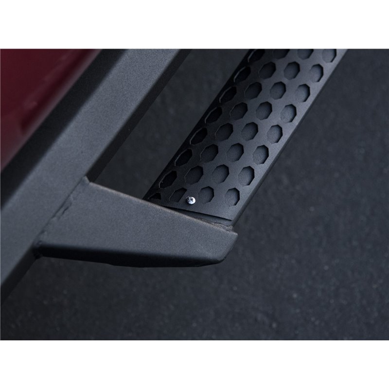 Armordillo | 2007-2018 Chevy Silverado 1500 - Crew Cab AR Drop Step - Matte Black - Silverado 1500 / Classic 2007-2018