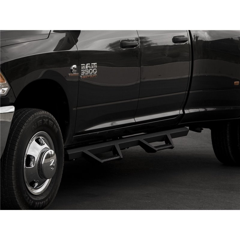 Armordillo | 2007-2018 Chevy Silverado 1500 - Crew Cab AR Drop Step - Matte Black - Silverado 1500 / Classic 2007-2018