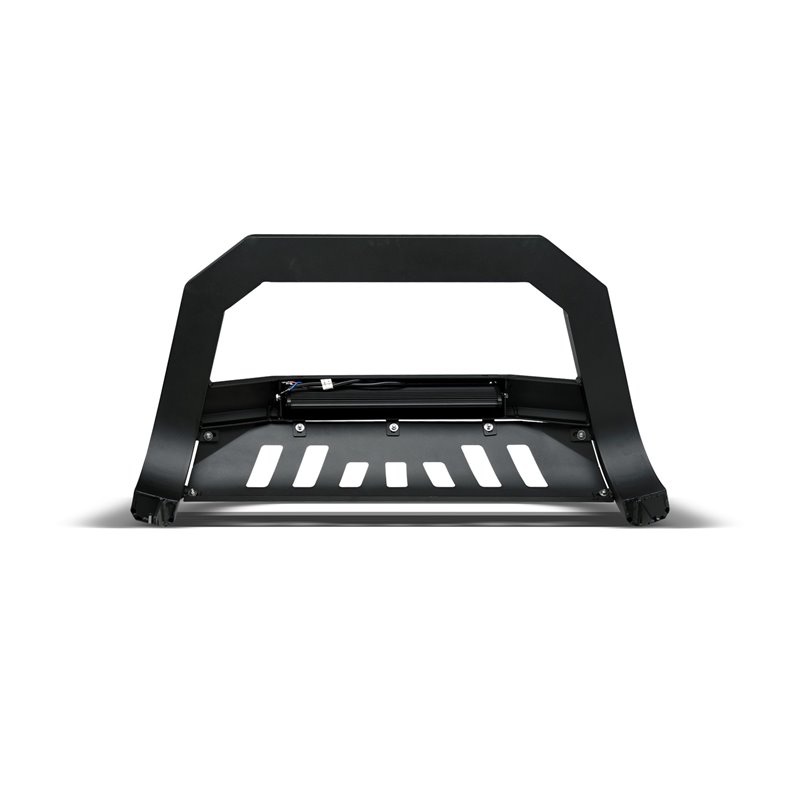 Armordillo | 2019-2022 Chevy Silverado 1500 / 2019-2022 GMC Sierra 1500 AR Bull Bar w/LED - Matte Black - Chevrolet / GMC 2019-2