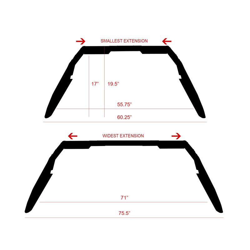 Armordillo | CRS Chase Rack For Mid Size Trucks