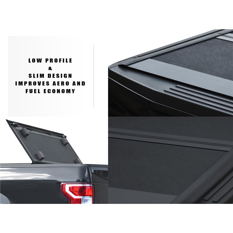 Armordillo | 2022-2023 Nissan Frontier CoveRex TFX Series Folding Truck Bed Tonneau Cover (5' Bed) - Frontier 3.8L 2022-2023