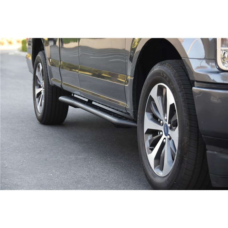 Armordillo | RS Series Running Board For 2021-2023 Ford Bronco 4dr - Texture Black - Bronco / Bronco Sport 2021-2023