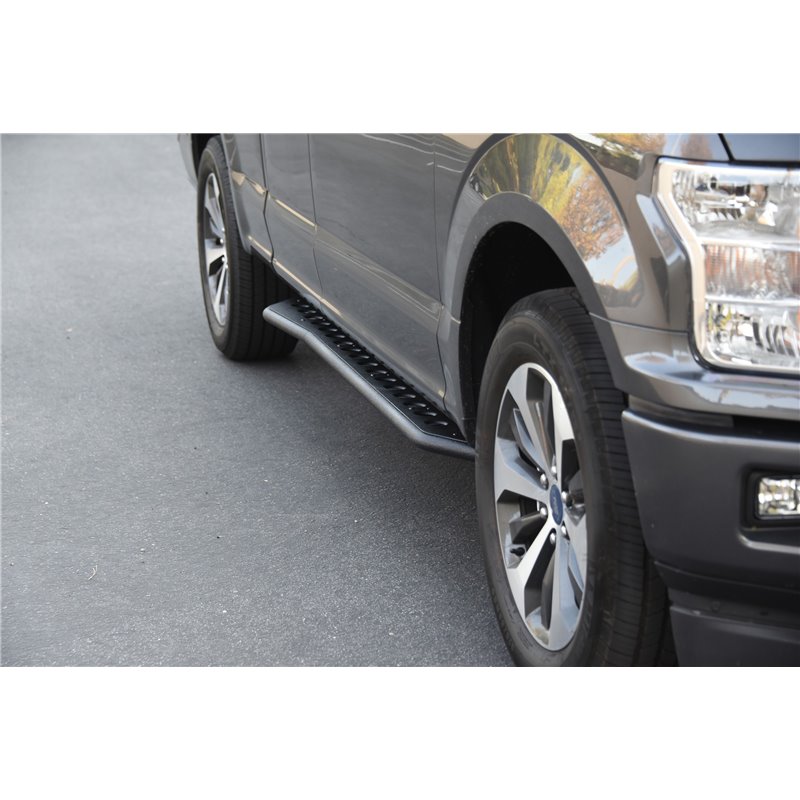 Armordillo | RS Series Running Board For 2021-2023 Ford Bronco 4dr - Texture Black - Bronco / Bronco Sport 2021-2023