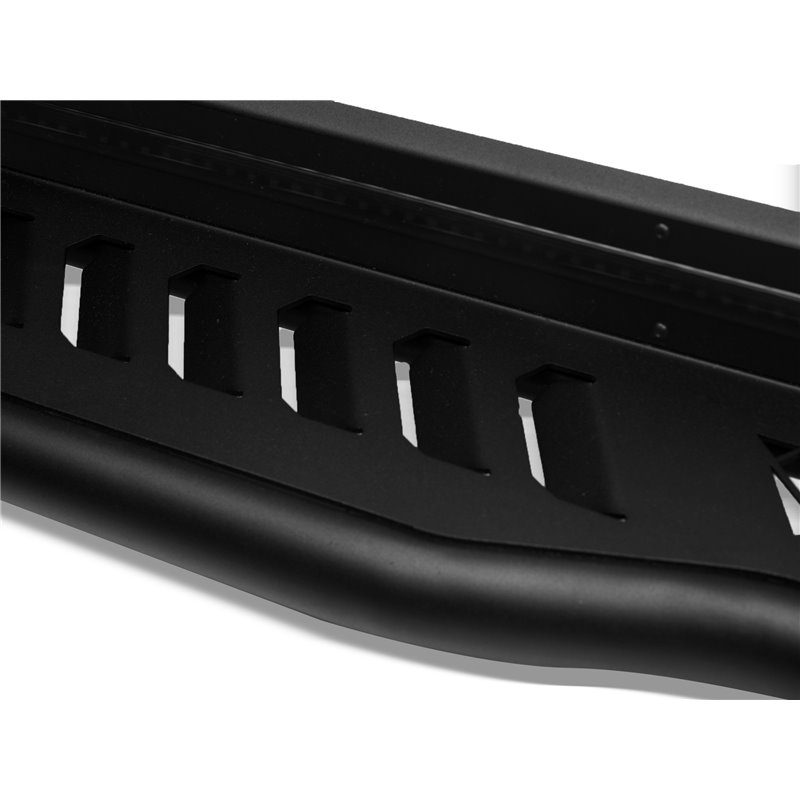 Armordillo | 2018-2023 Jeep Wrangler 4 Door FX Running Boards W/LED - Matte Black - Wrangler (JL) 2.0T 2018-2023