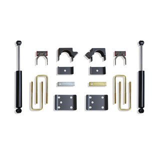 MaxTrac | REAR LOWERING BOX KIT - Silverado / Sierra 1500 2019-2022