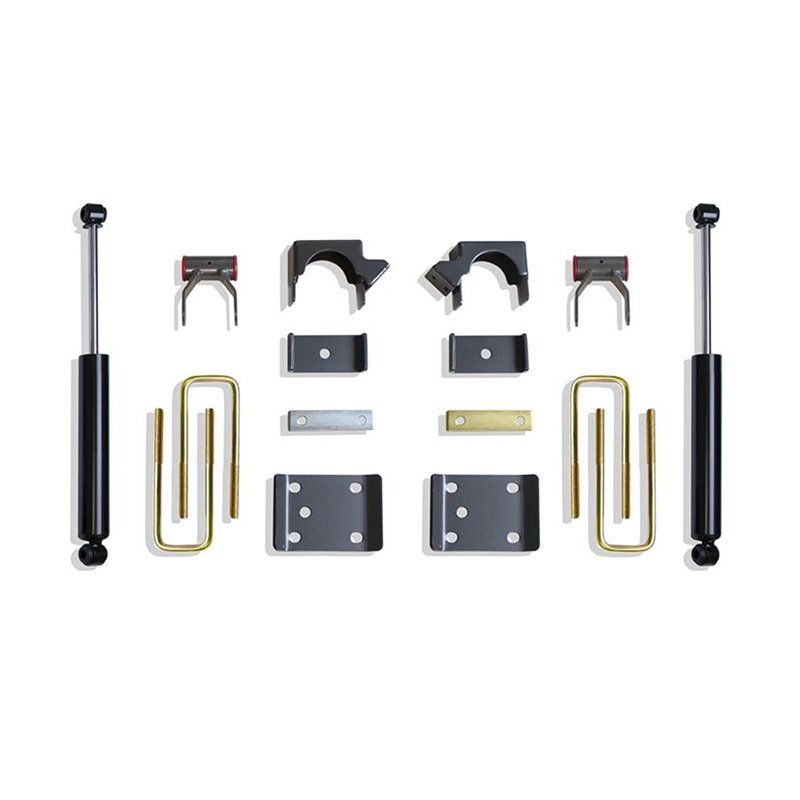 MaxTrac | REAR LOWERING BOX KIT - Silverado / Sierra 1500 2019-2022