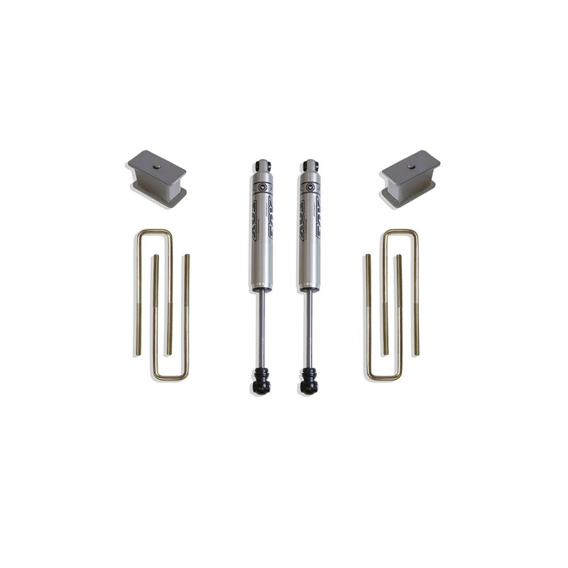 MaxTrac | REAR LIFT BOX KIT W/ FOX SHOCKS - Silverado / Sierra 1500 2007-2016