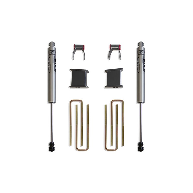 MaxTrac | REAR LIFT BOX KIT W/ FOX SHOCKS - Silverado / Sierra 1500 2007-2016