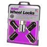 McGard | Cone Seat Exposed Style Wheel Locks-Black - Acura / Buick / Cadillac / Chevrolet / Chrysler / Dodge 2000-2024