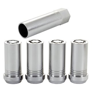 McGard | Tuner Style Cone Seat Wheel Locks-Chrome - Cadillac / Chevrolet 2000-2023